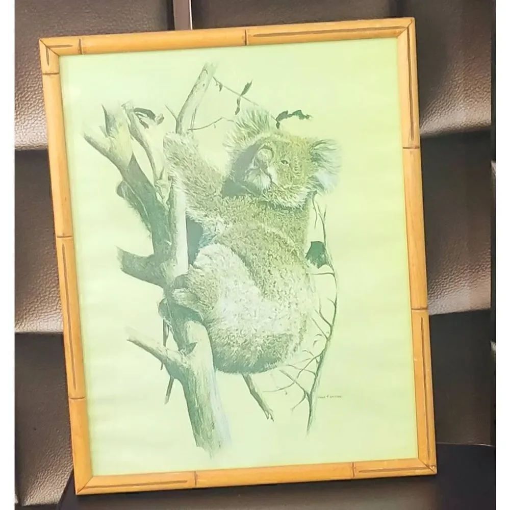 Hans P Luetcke Koala bear bamboo print